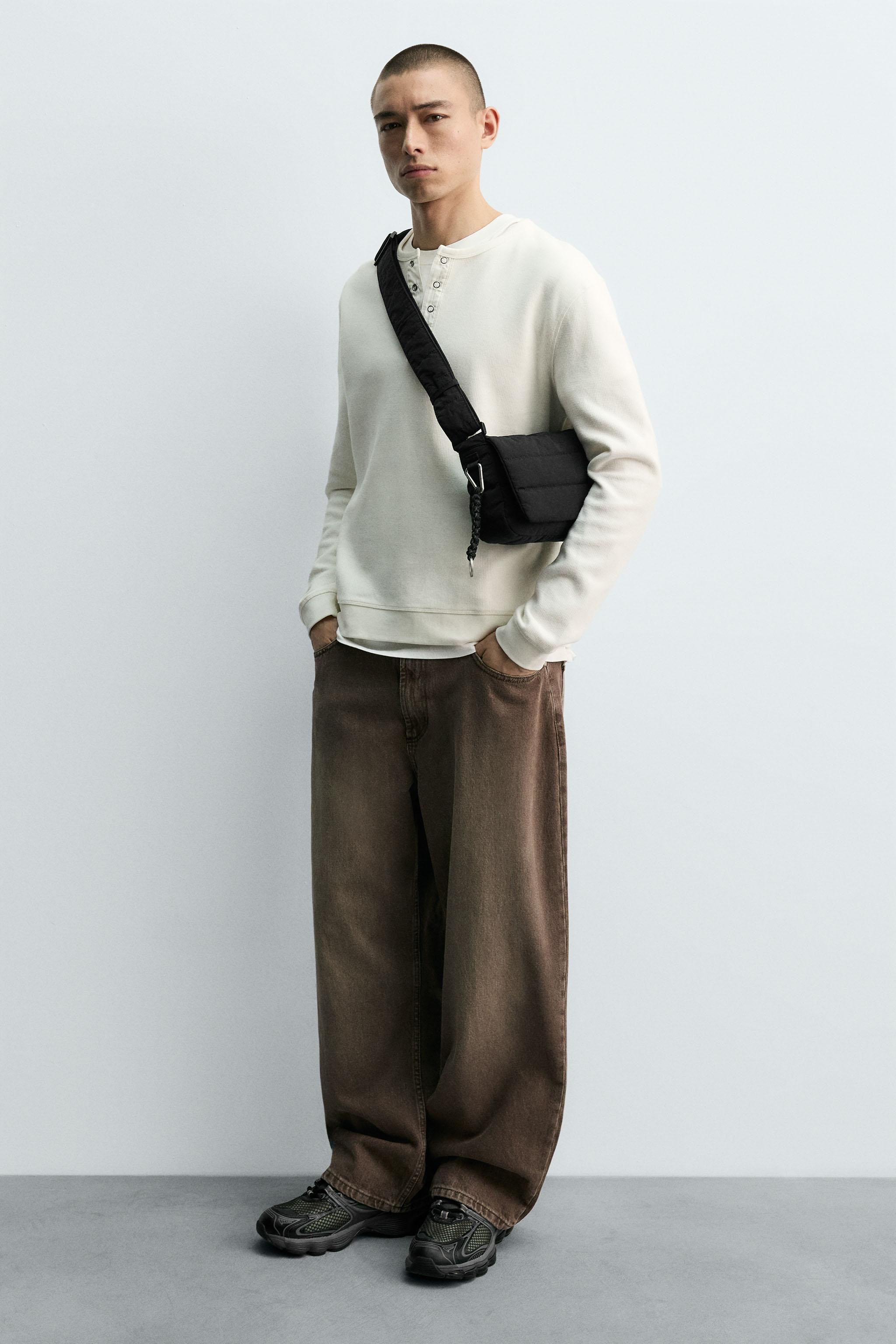 QUILTED NYLON CROSSBODY BAG